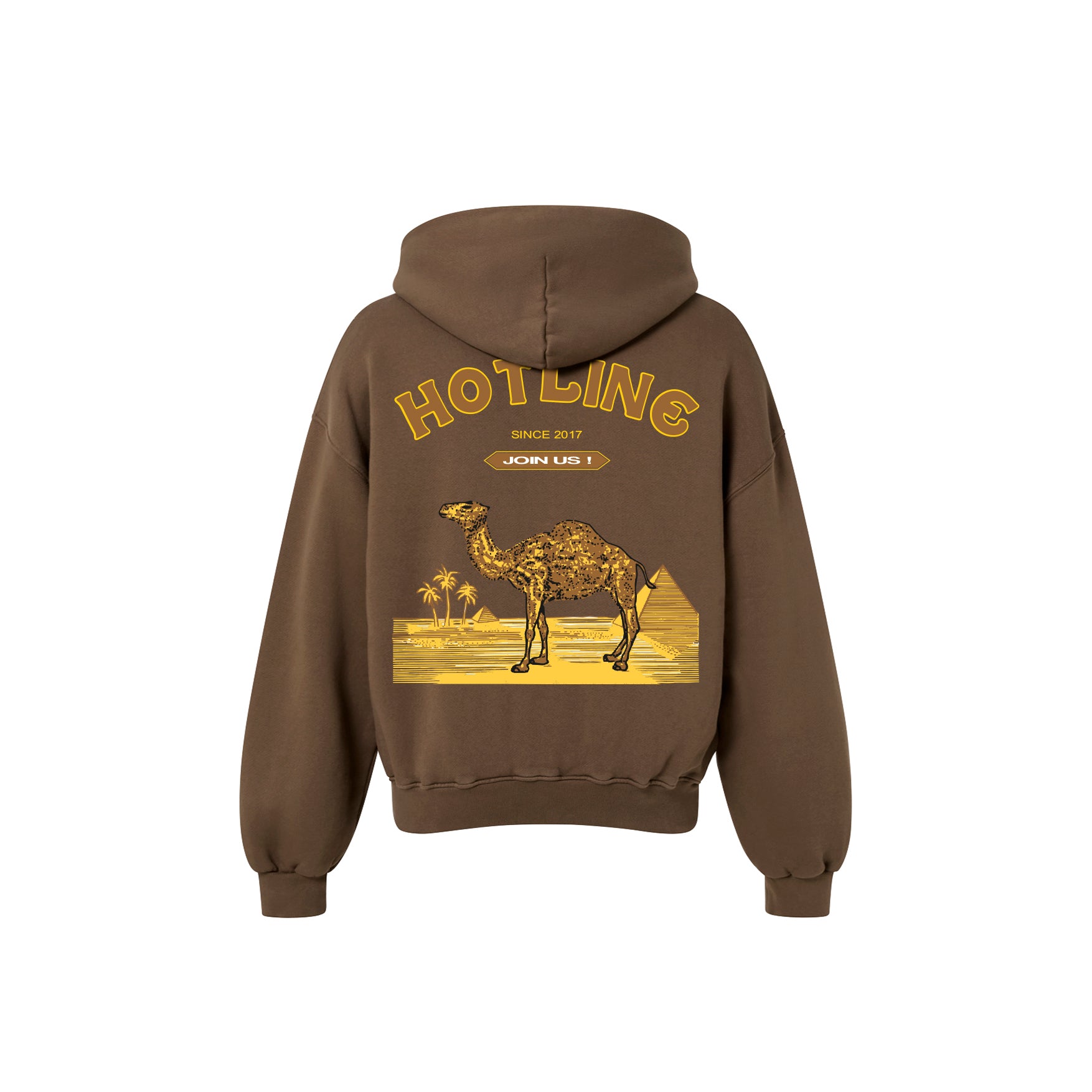 '04' CAMEL BROWN ZIPPER