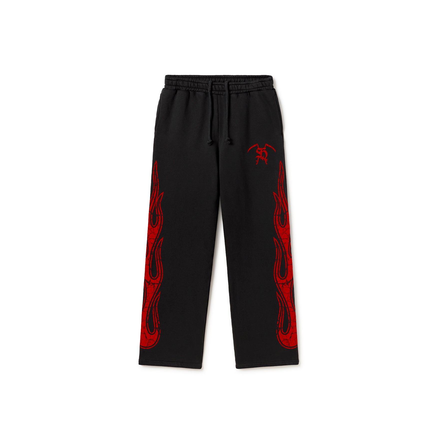 '04' SCYTHE BLACK SWEATPANTS