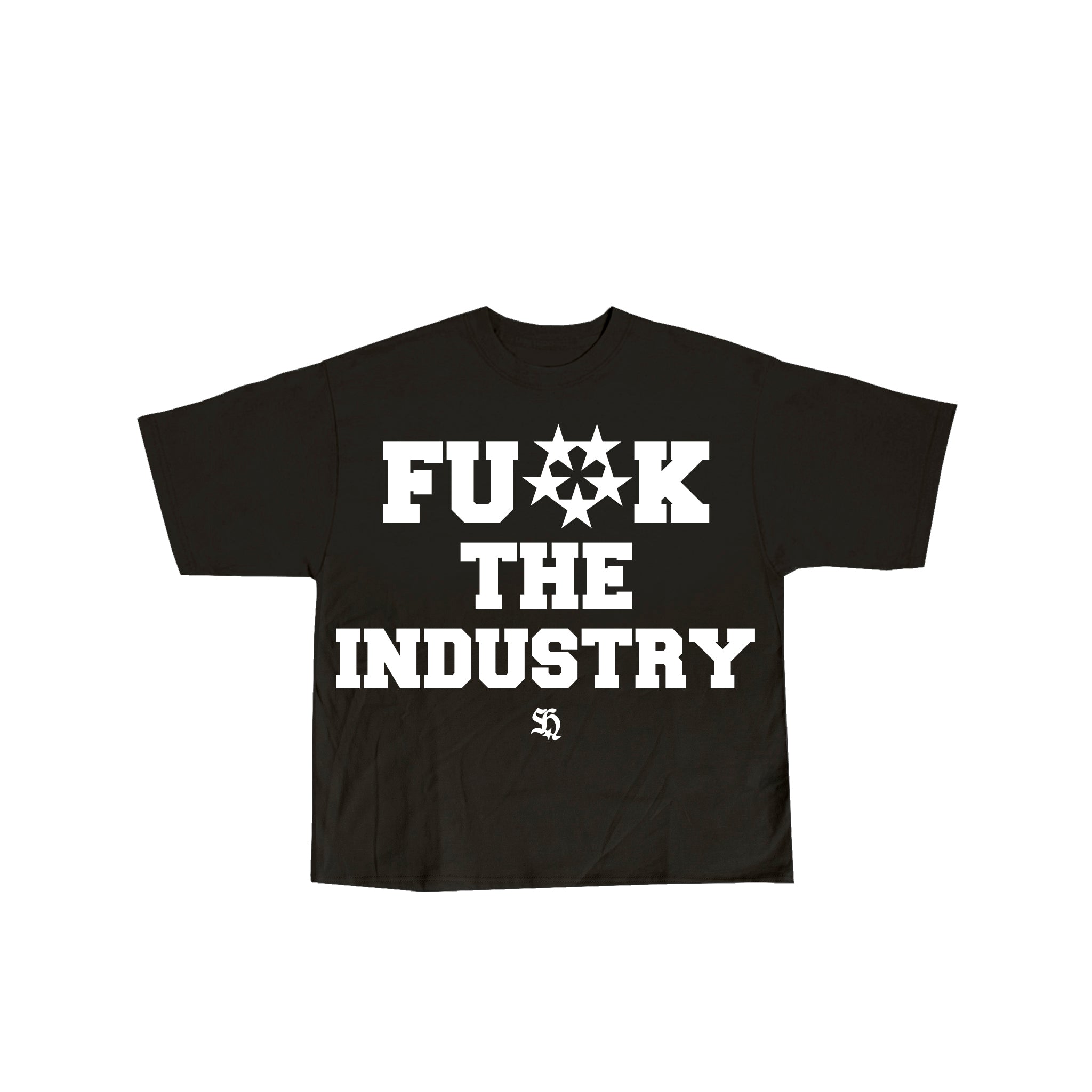 'SENIOR' FU*K THE INDUSTRY BLACK TEE