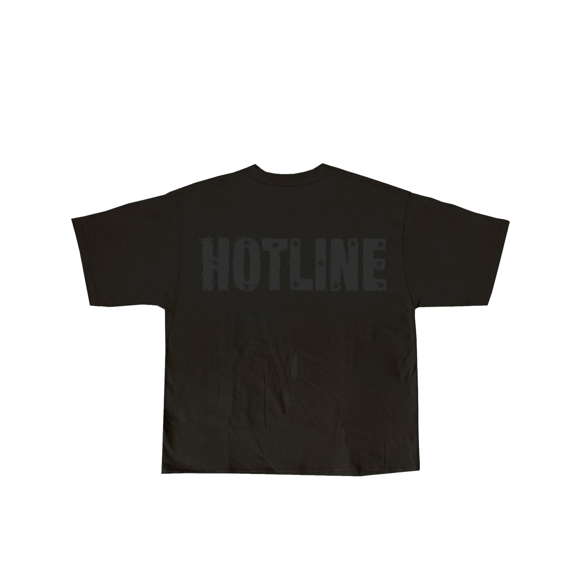 '04' GRUNGE BLACK TEE
