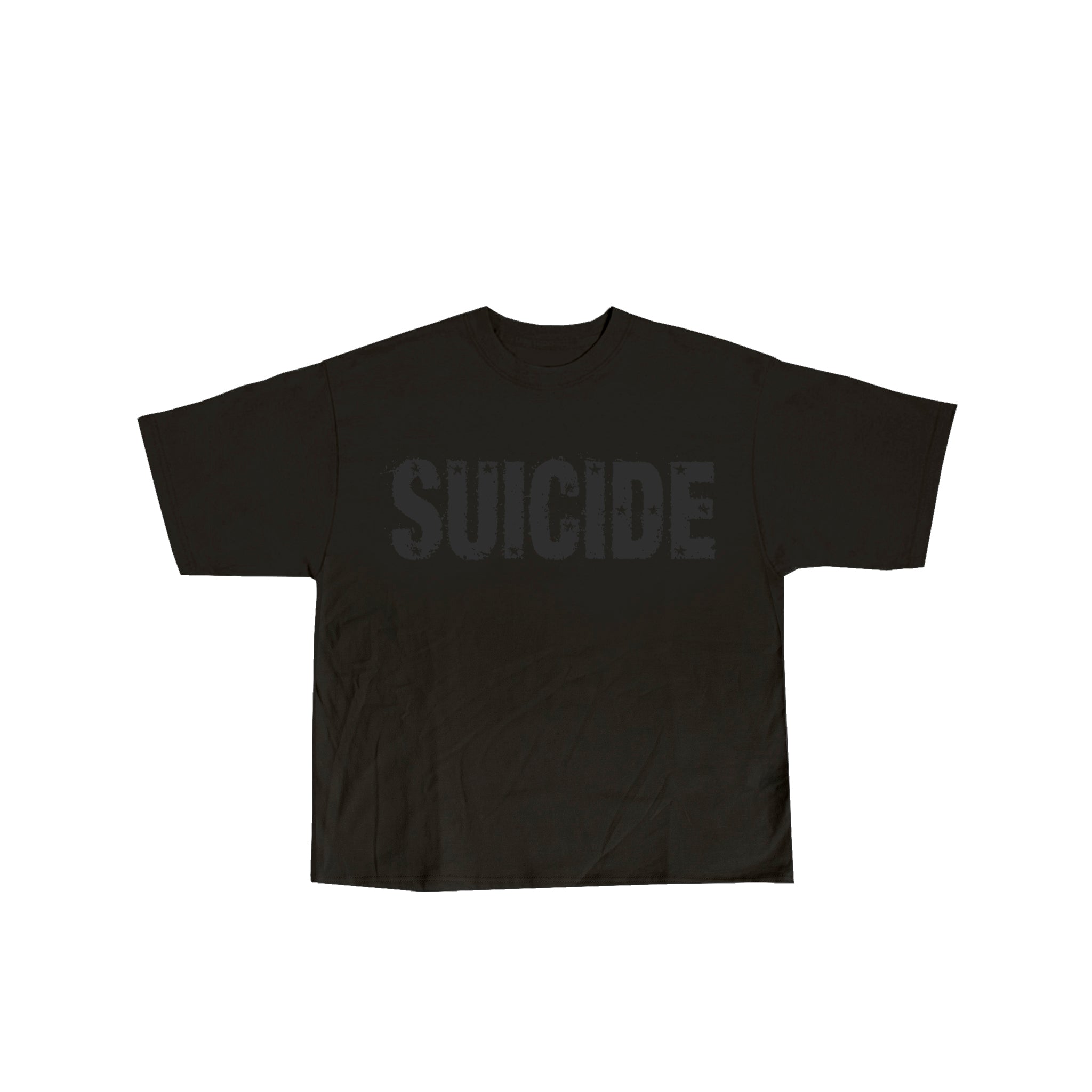 '04' GRUNGE BLACK TEE
