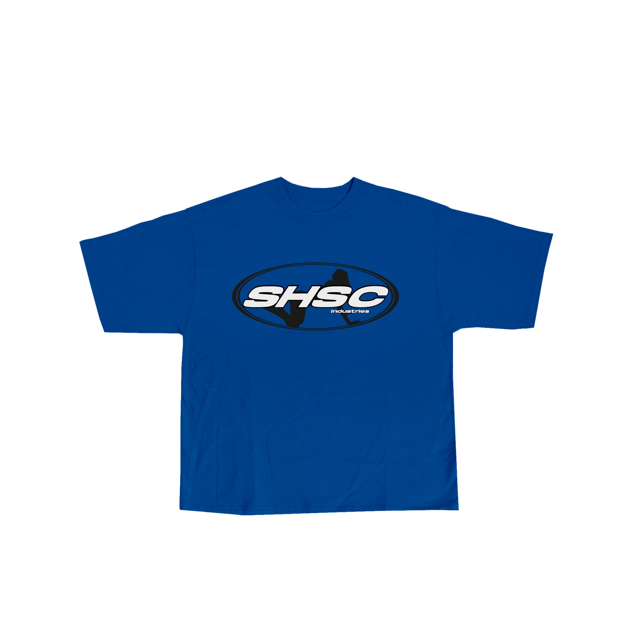 'SENIOR' INDUSTRY BLUE TEE