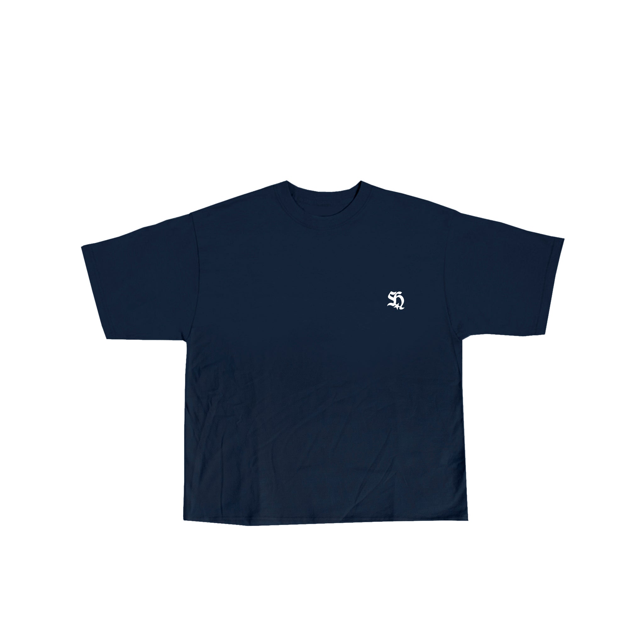 'LOLA' VISION LOGO BASIC NAVY TEE